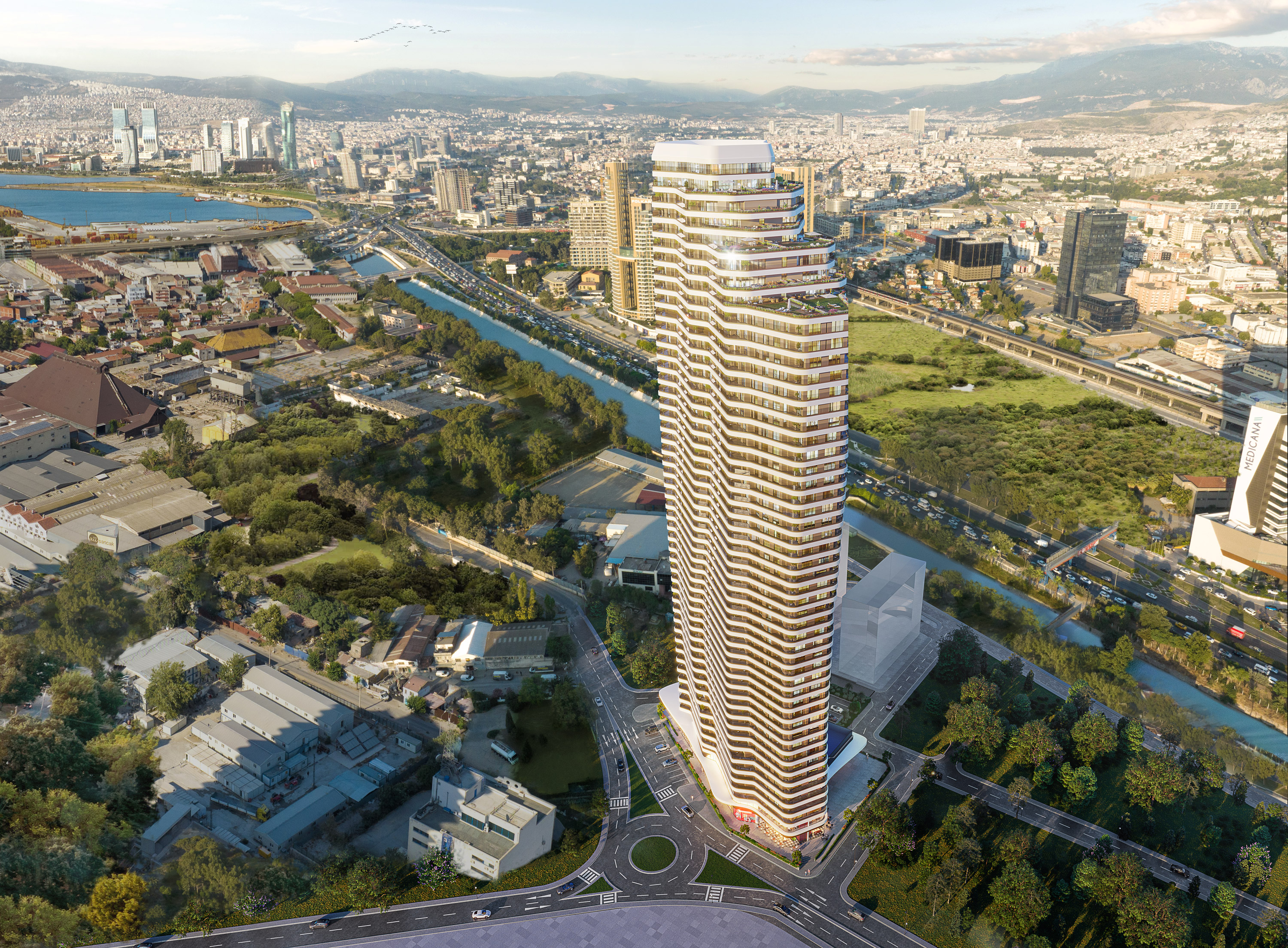 674 konutluk İzmir'e 50 katlı yeni simge bina Divan Residence