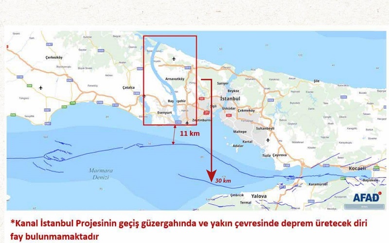 afad kanal istanbul deprem açıklaması