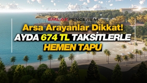 Ankara'da Hirfanlı Barajı kenarında 674 TL taksitle satılık ucuz arsa fırsatı