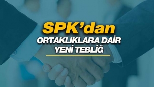 SPK'dan ortaklıktan çıkarma ve satma tebliği