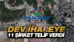 Emlak Konut GYO, İstanbul Sarıyer arsa ihalesine 11 şirket katıldı