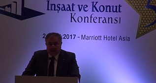 Görüntülü haber: Nazmi Durbakayım 5.İnşaat ve Konut Konferansı'nda konuştu 2017