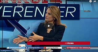 Hatice Kolçak ile Gayrimenkul'e Yön Verenler BengüTürk Tv 27 Eylül 2017